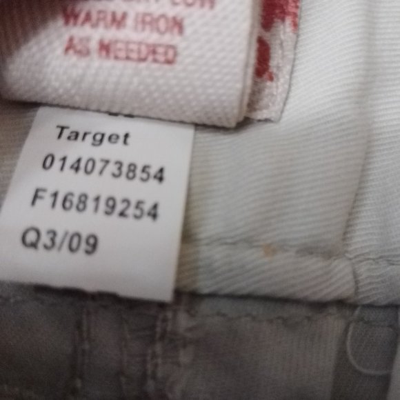 NWT Mossimo chinos size 11, low rise - Picture 2 of 9